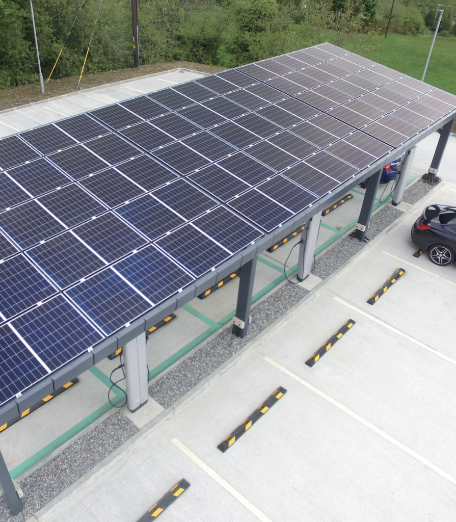 Solar Carport Benefits for Businesses by GB NRG