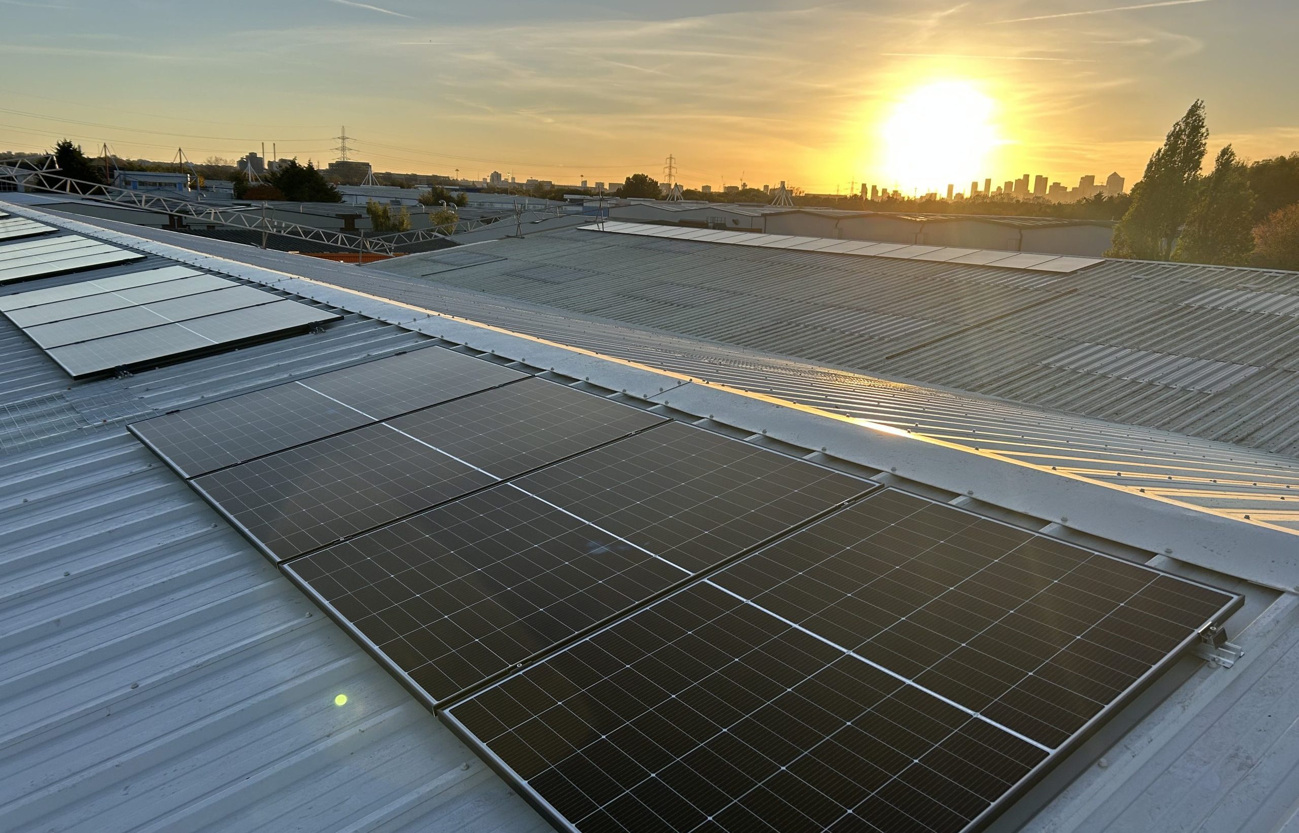 industrial solar panels