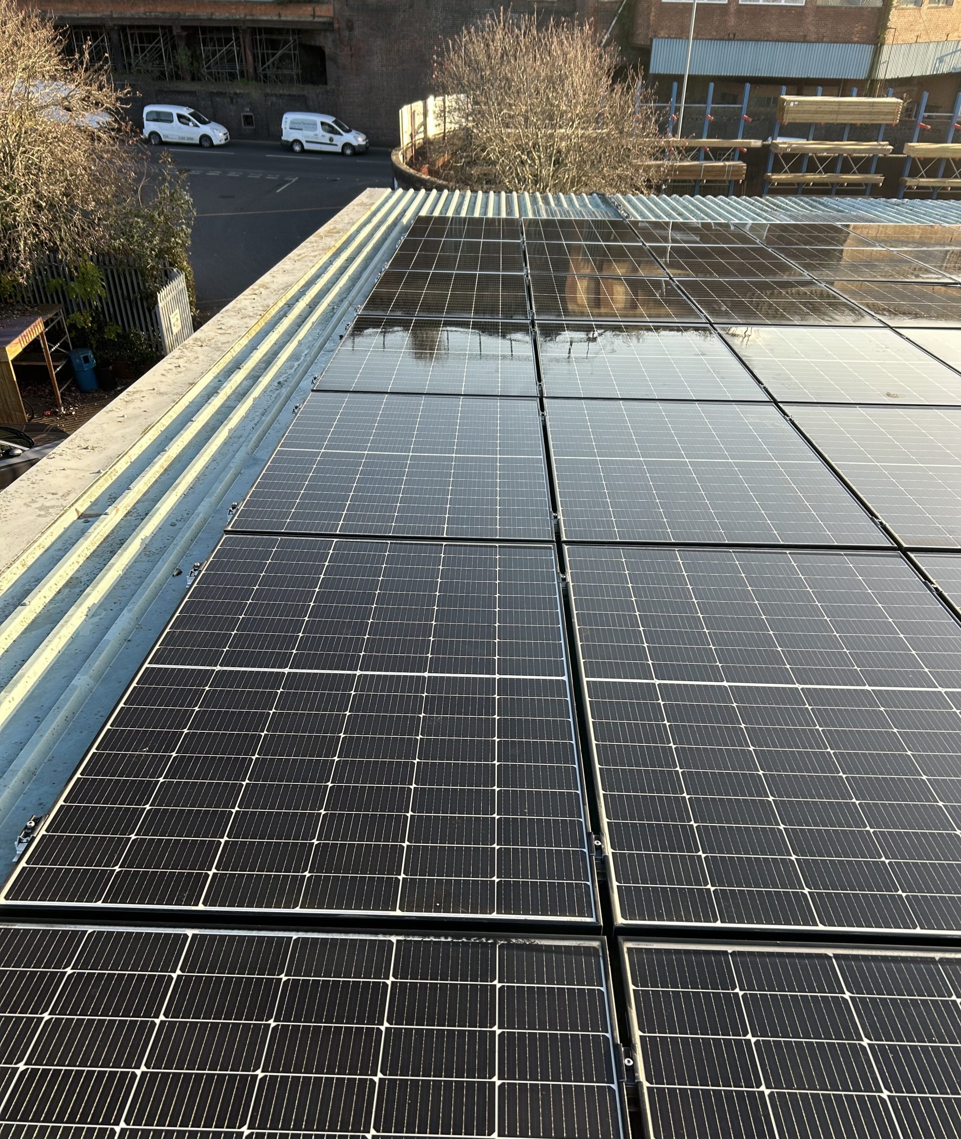 solar panels for commercial buildings