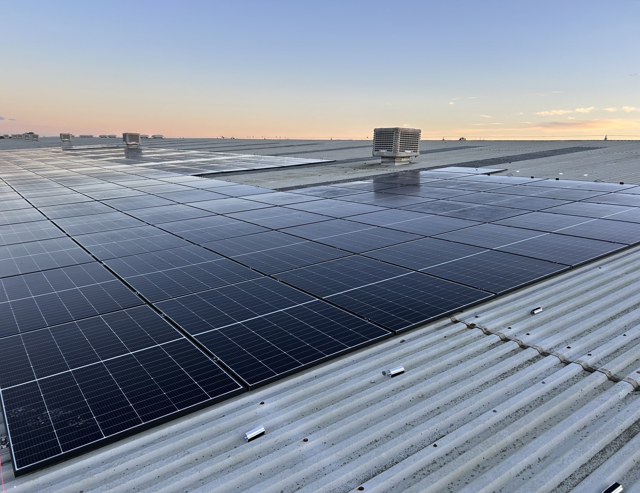 industrial solar panels