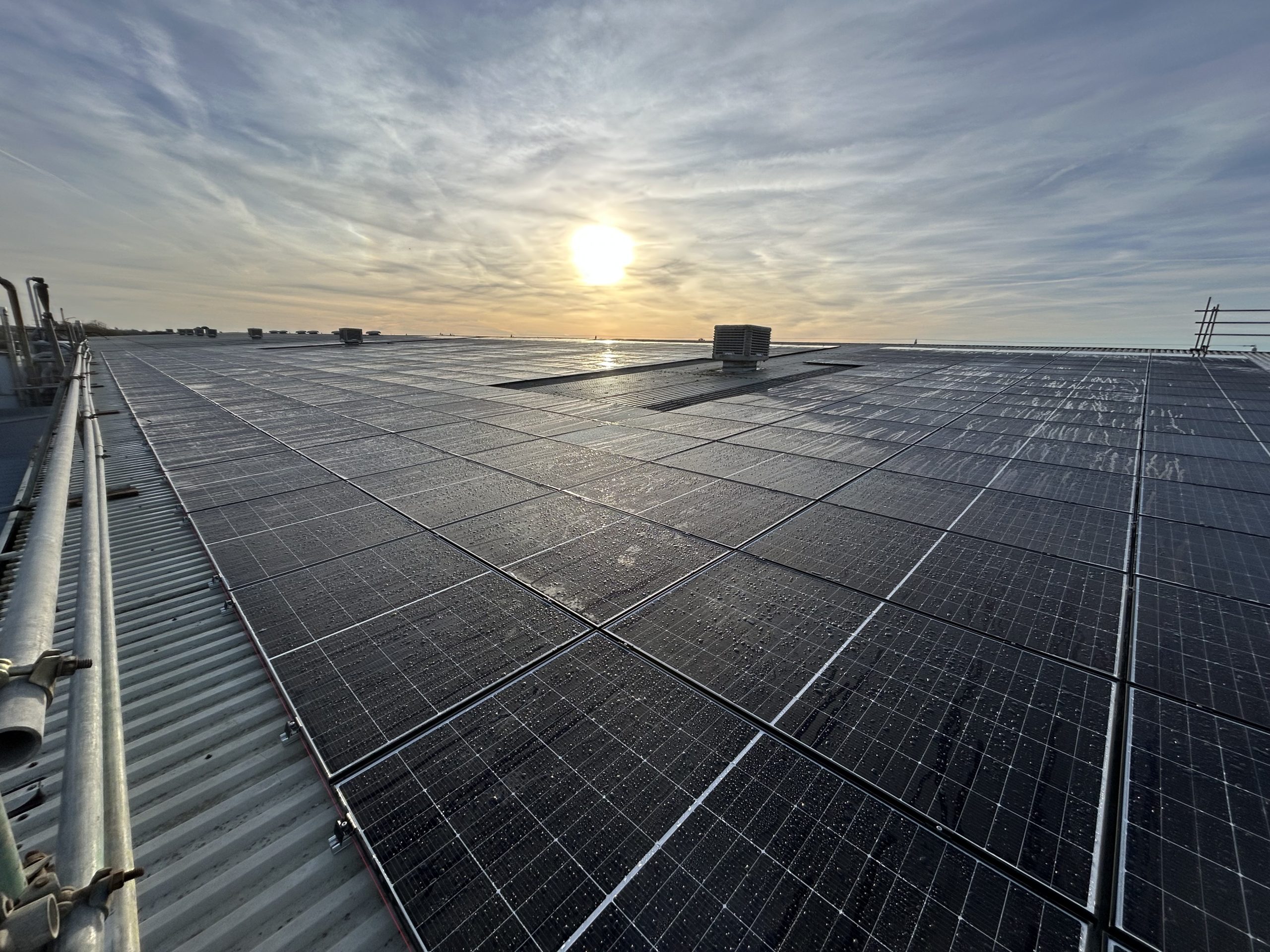 solar panels for commercial buildings