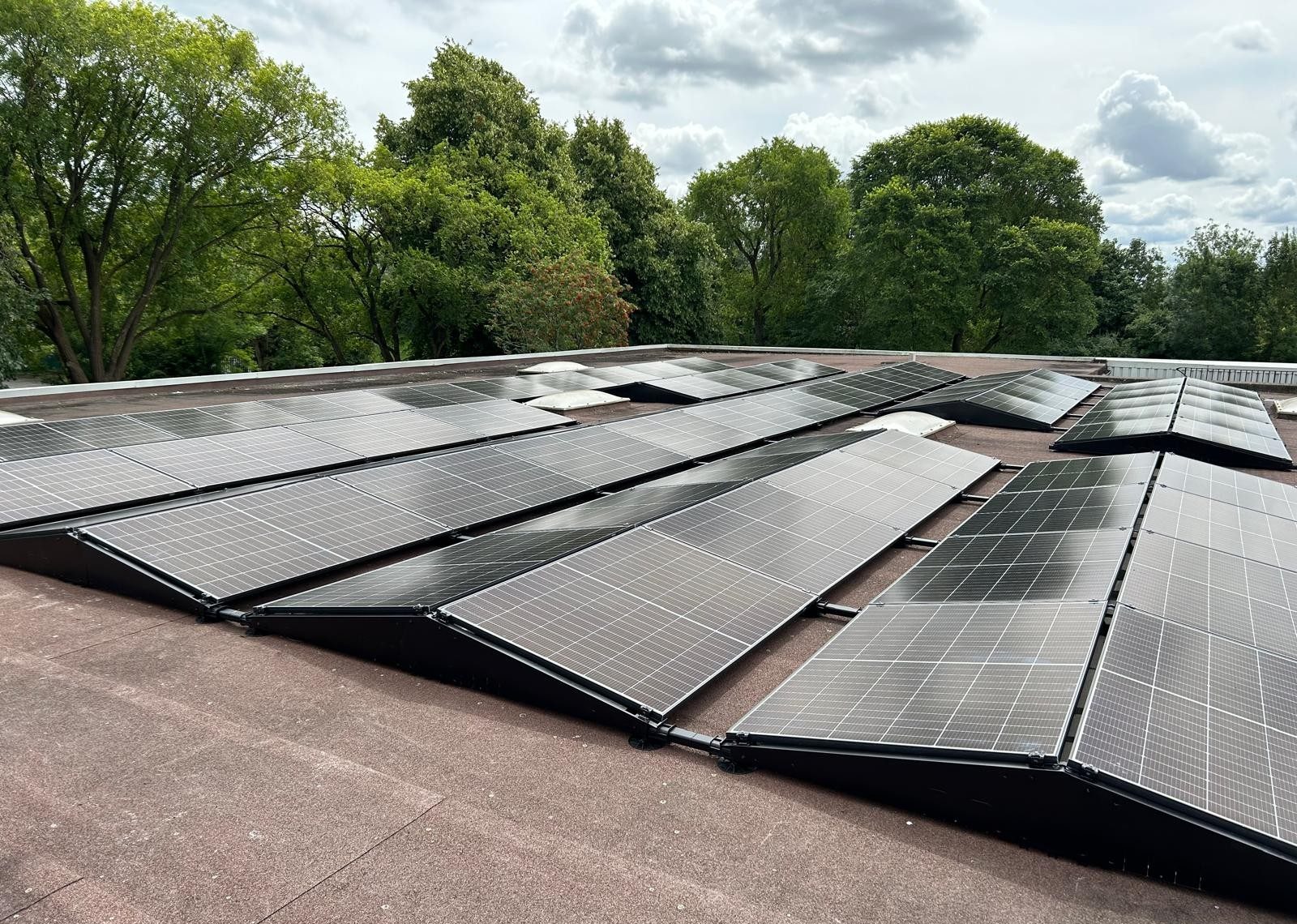 solar panels for commercial buildings