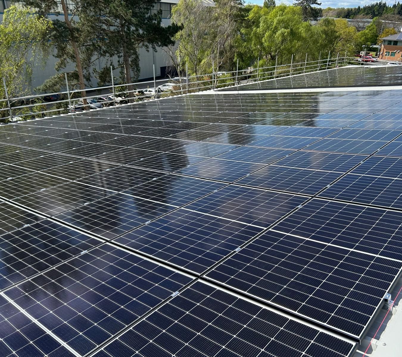 industrial solar panels