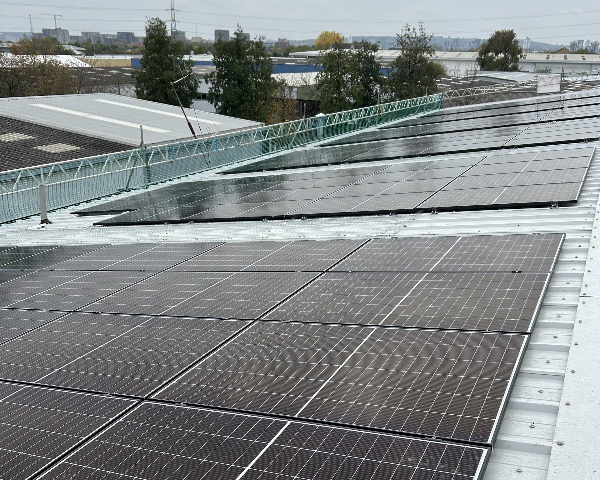 solar panels for commercial buildings