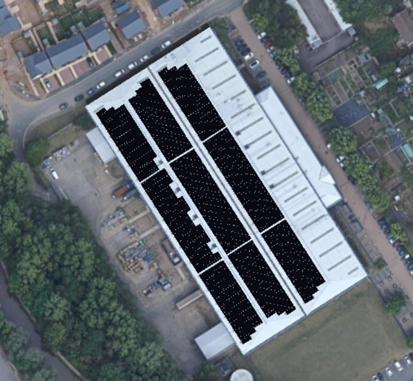commercial solar panel installation
