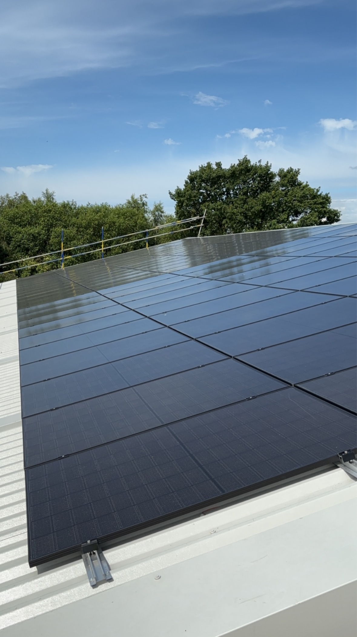 commercial solar panel installation