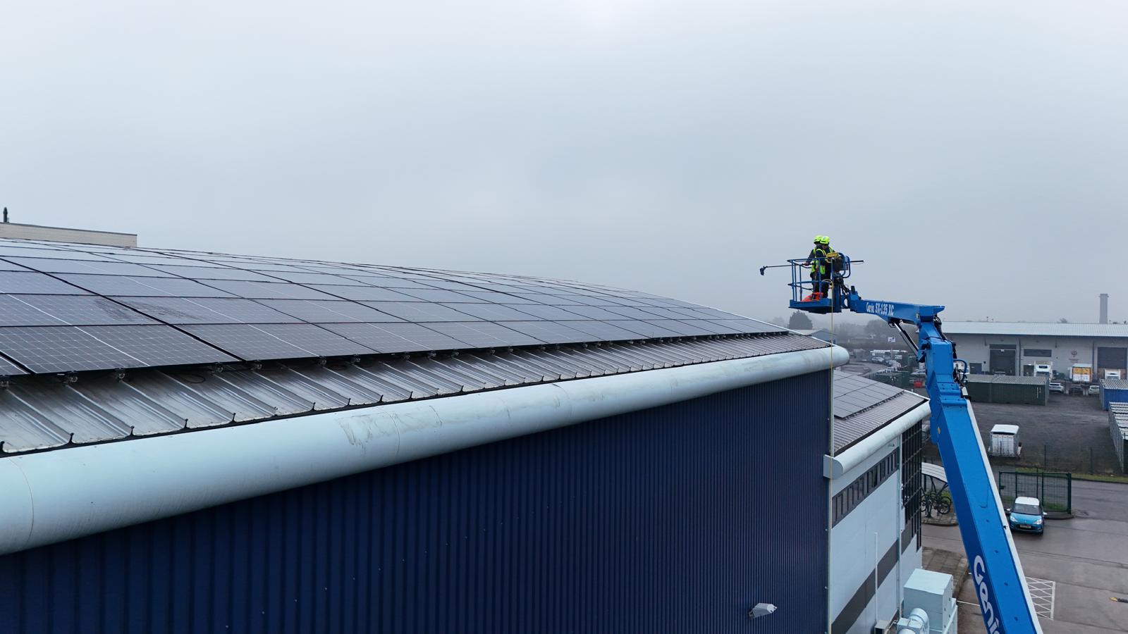 solar panel maintenance